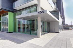 Toronto condominium for lease at 455 Front St E. Presented by Dawna Borg, Broker and Vito Bellicoso, Sales Representative at RE/MAX Premier Inc. (416)987-8000