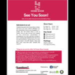 Tickets available for The Toronto Fall Home Show 2024. September 27-29, 2024 at Enercare Centre | Exhibition Place - Please contact me if you would like some Dawna Borg, Broker at RE/MAX Premier inc., Brokerage (416)987-8000