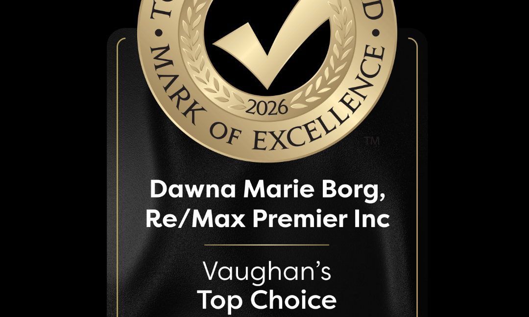 Dawna Borg, Broker at RE/MAX Premier Inc., Brokerage voted Vaughan’s Top Choice Real Estate Agent in 2026